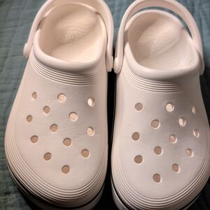 CROCS Kids Classic White Sandals